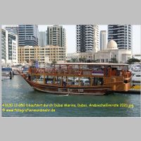 43630 13 050 Dhaufahrt durch Dubai Marina, Dubai, Arabische Emirate 2021.jpg
